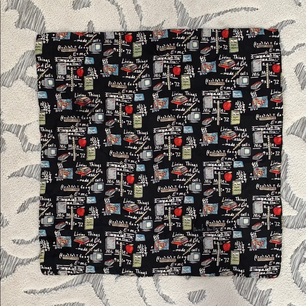 Nicole Miller Vintage Teacher Scarf